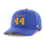 West Virginia 47 Brand Jerry West Hitch Snapback Cap